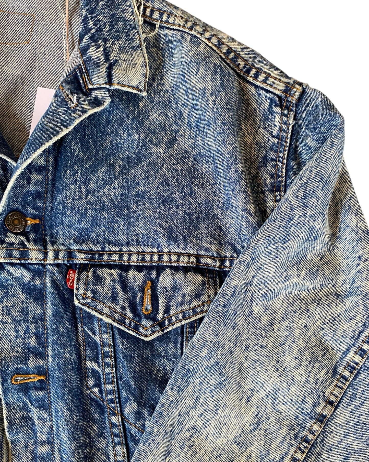 1980'S LEVIS ACID WASHED JACKET