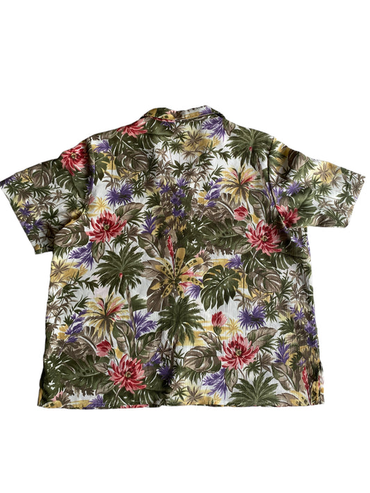 1990s BOTTON UP HAWAIIAN SHIRT