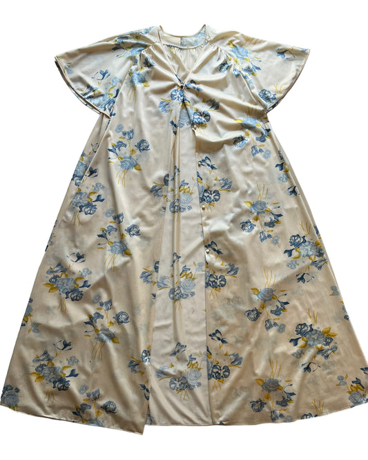 1960S FLORAL NIGHTGOWN