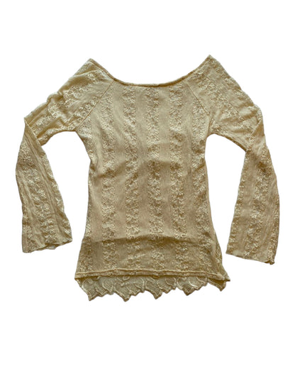 2000'S LACE LONG SLEEVE