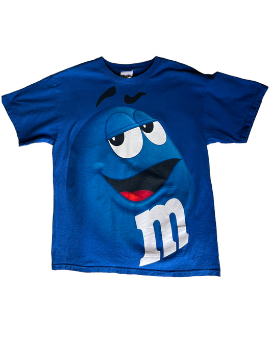 2000s BLUE M&MS TSHIRT