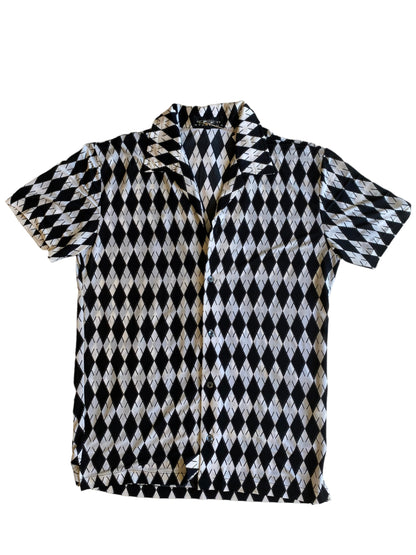 1990s STAZIONE BUTTON UP