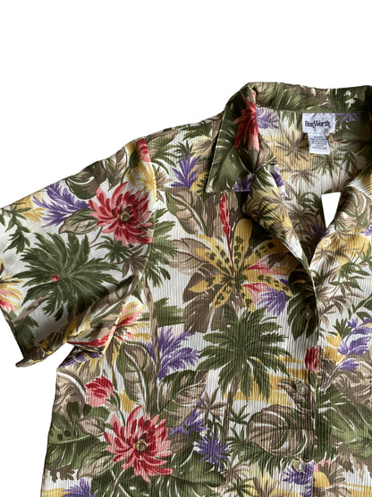 1990s BOTTON UP HAWAIIAN SHIRT