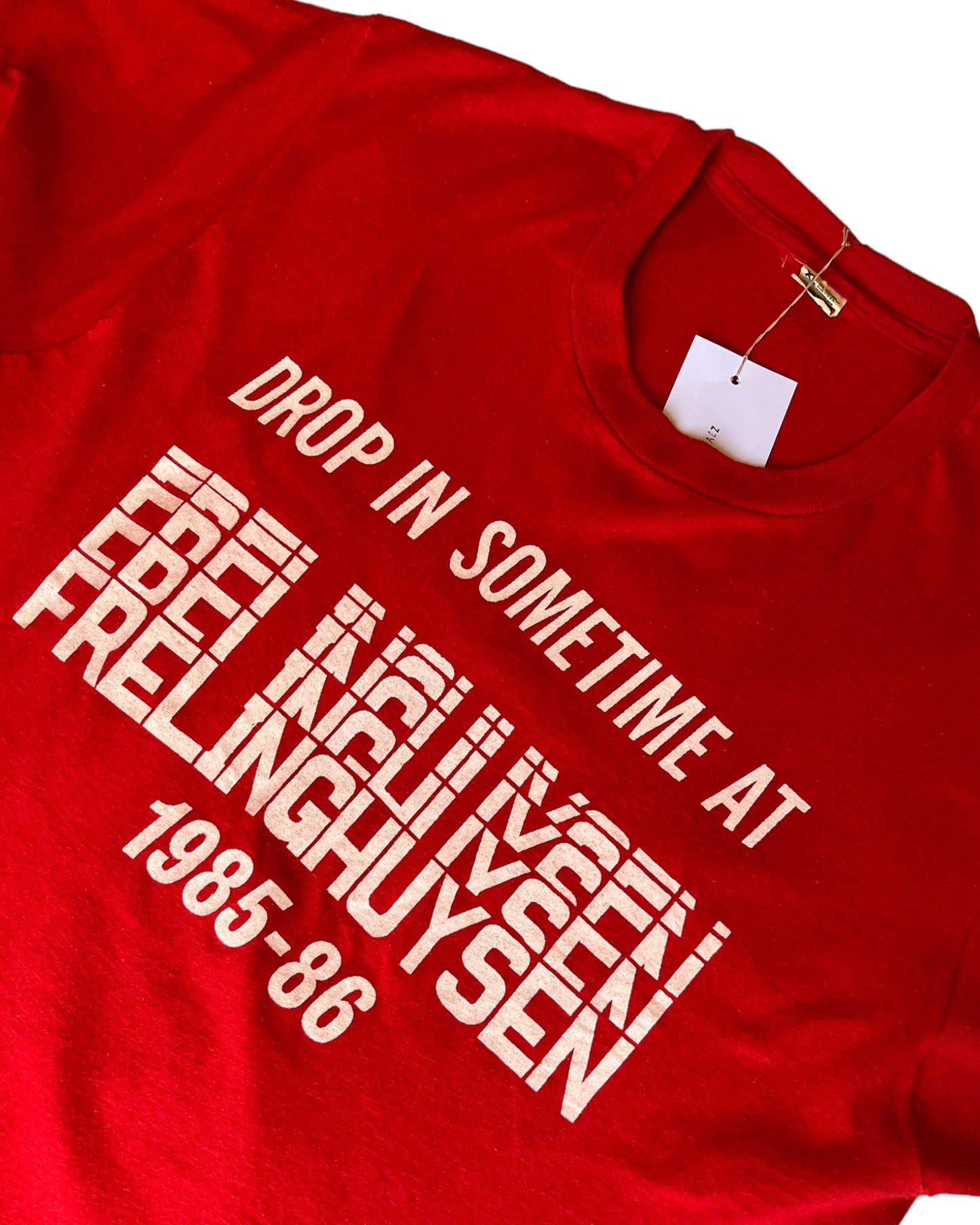 1980s DROP IN SOMETIMES AT TEE