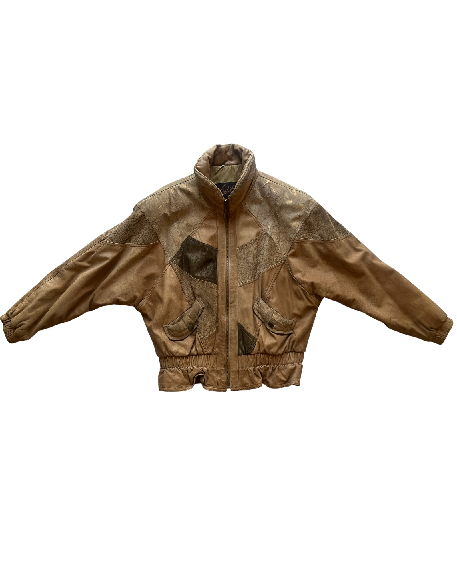 Winlit vintage hot sale leather jacket