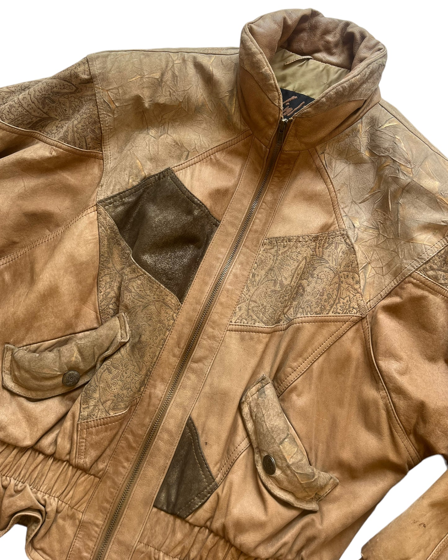 1980S WINLIT LEATHER JACKET