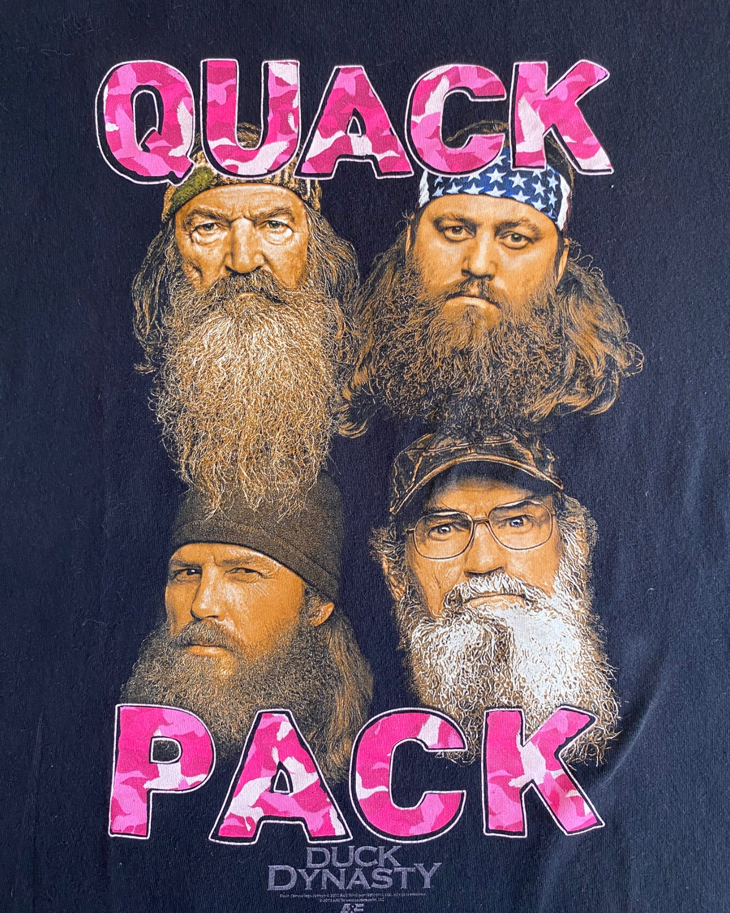 2000s QUACK PACK BLACK TSHIRT