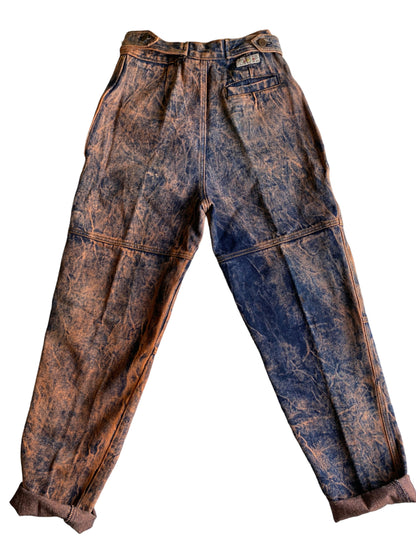 1980'S ACID WASH PINK JEANS