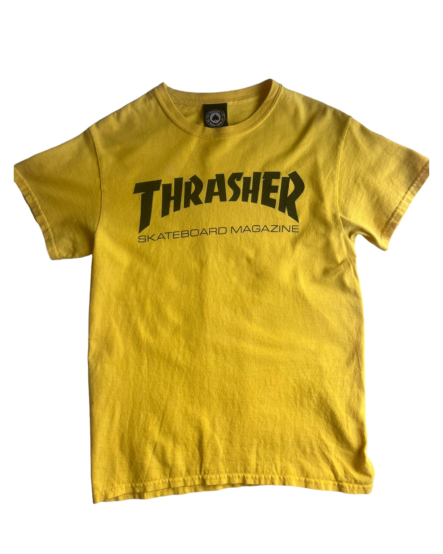 2000s THRASHER YELLOW TSHIRT