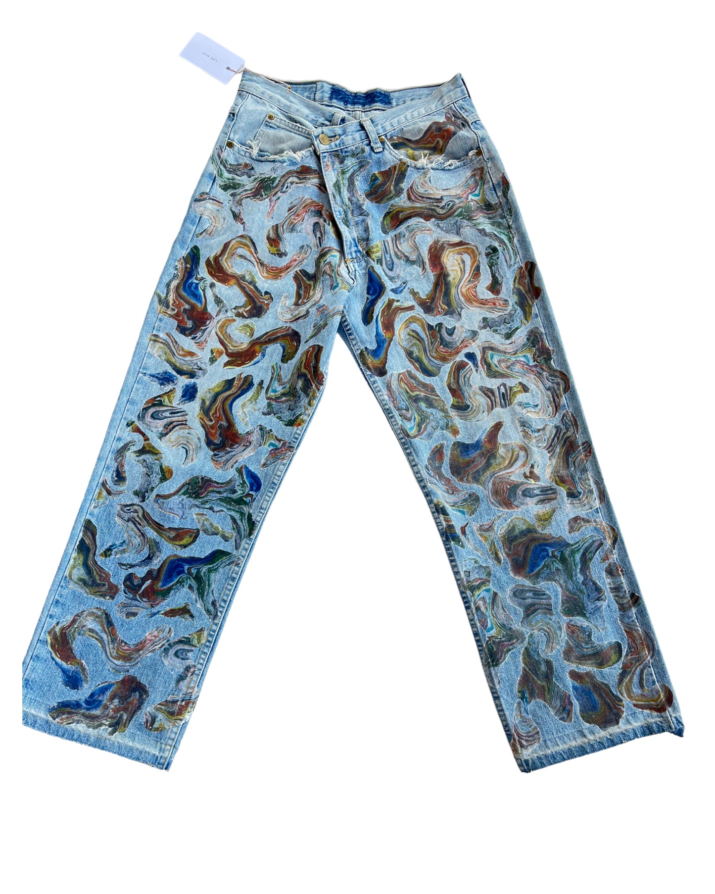 2023 UPCYCLED TRIBUTE TO ART JEANS BY TANDEM STUDIO