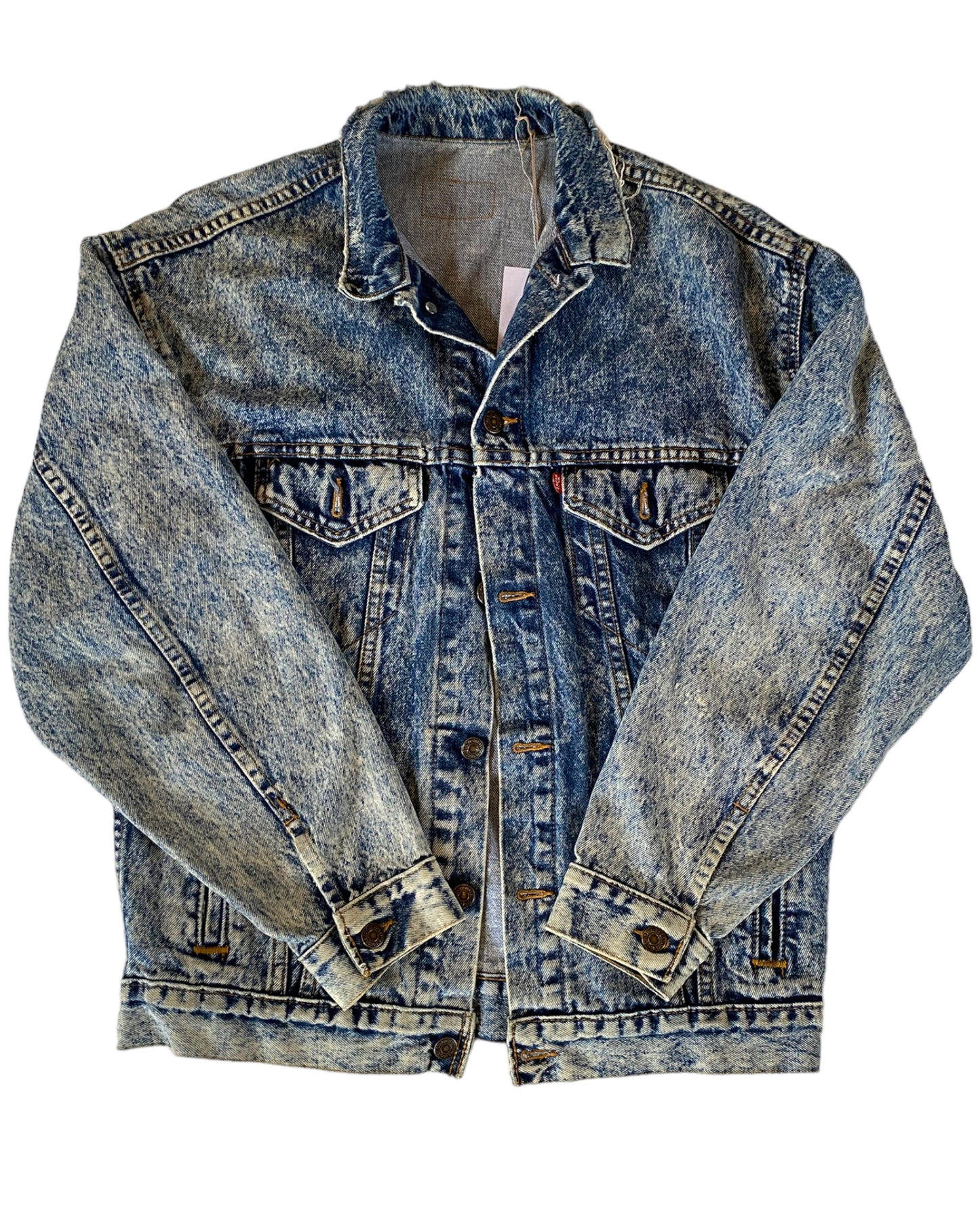 1980'S LEVIS ACID WASHED JACKET