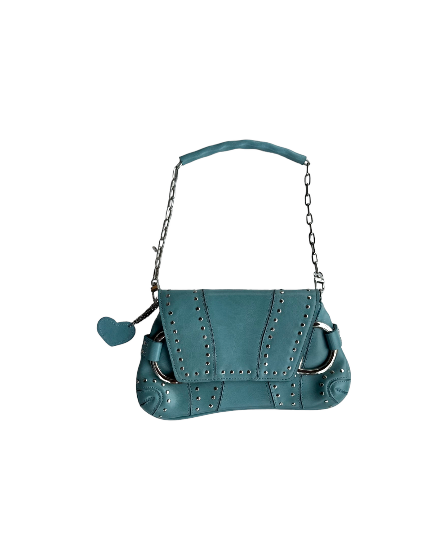 1990'S RINA RICH BLUE MINI BAG