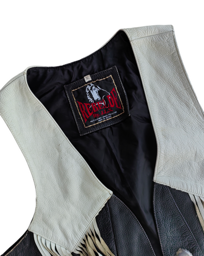 1990´S REBELDE HORSE LEATHER VEST