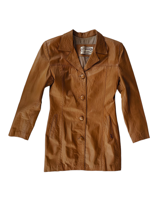 1990´S APACHES CAMEL LEATHER JACKET