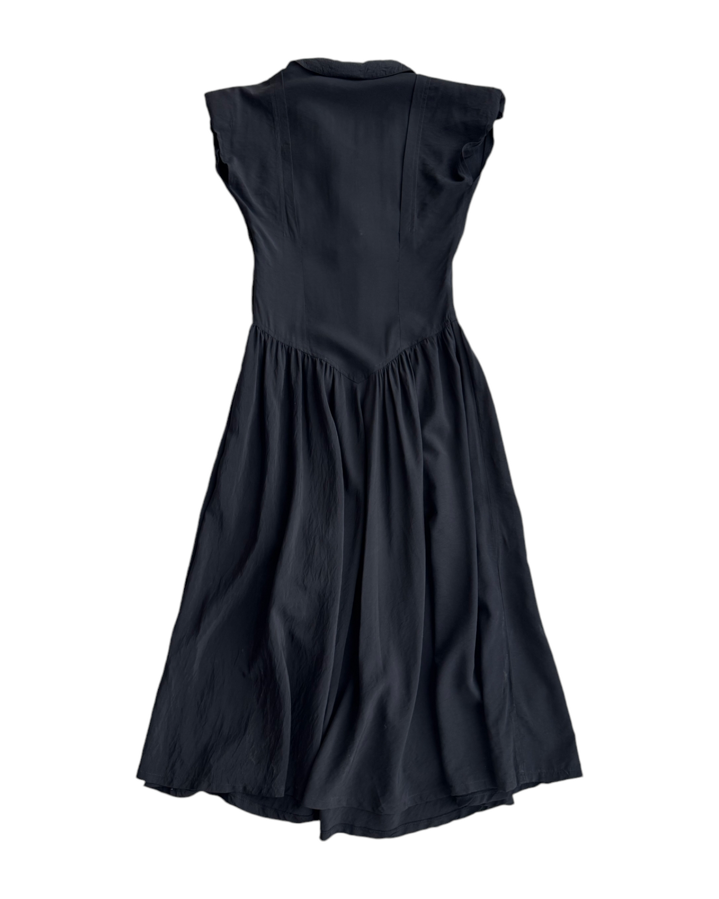 1980´S SPAGHETTI BLACK DRESS