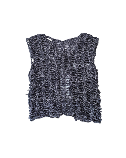 2024 CROCHET MESH VEST