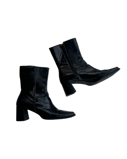 1990´S X GIRL BLACK BOOTS