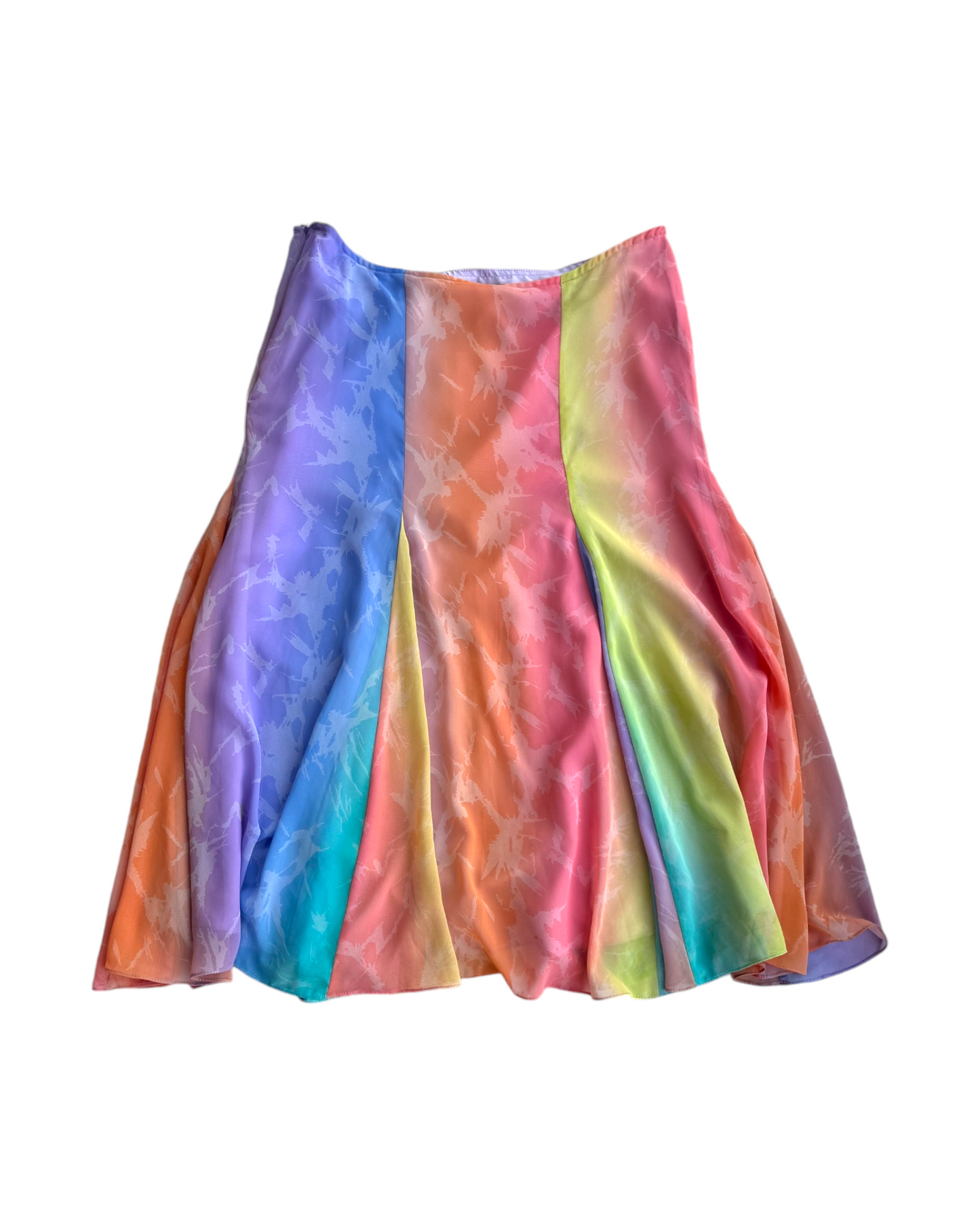 2000'S FAIRY RAINBOW MESH SKIRT