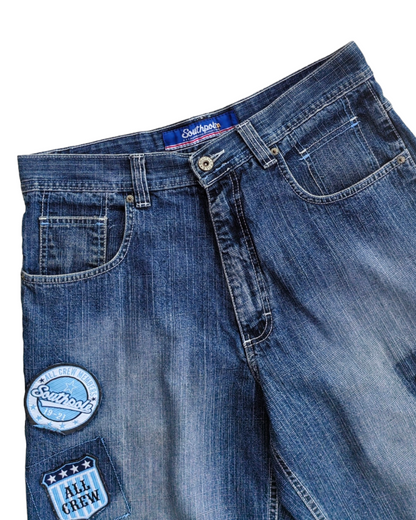 2000S SOUTHPOLE DENIM SHORTS