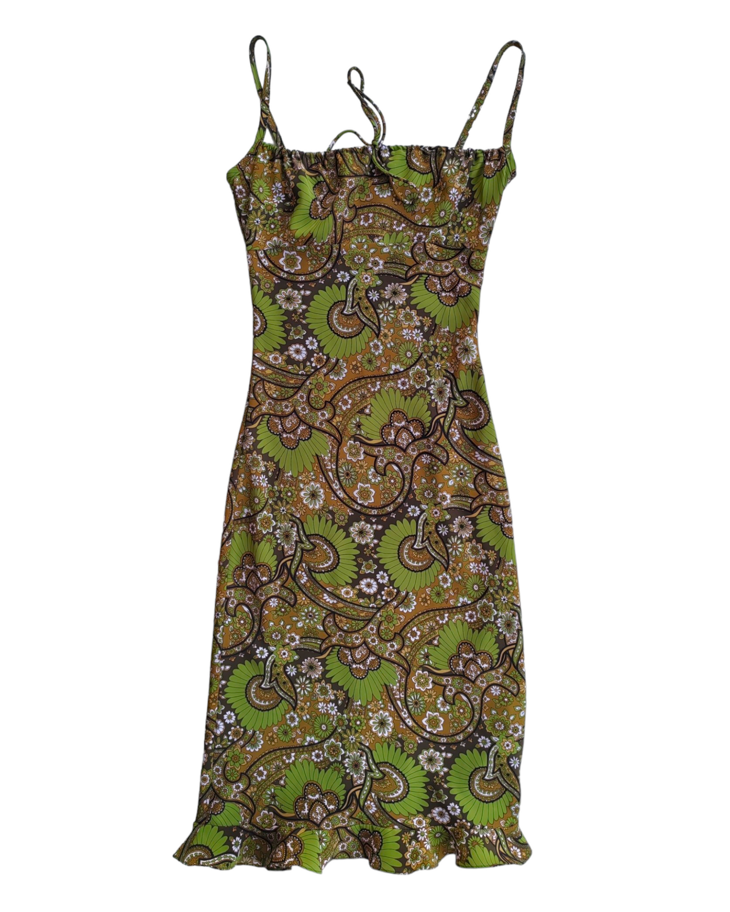 1990S ELEVEN GREEN DRESS