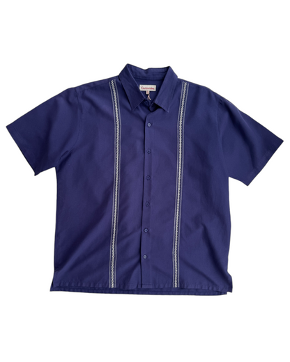 1980'S CANCUMISA BLUE SHIRT