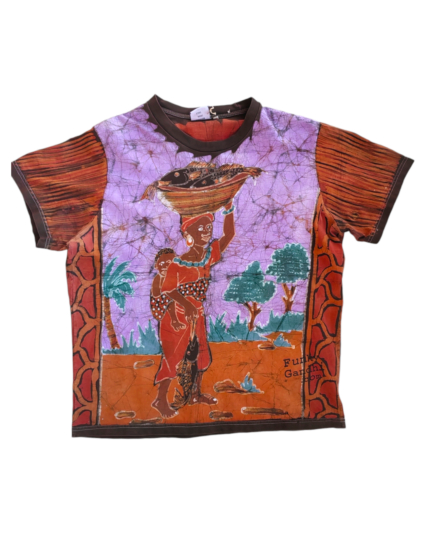 1990'S FUNKY GANDHI AFRICAN TSHIRT