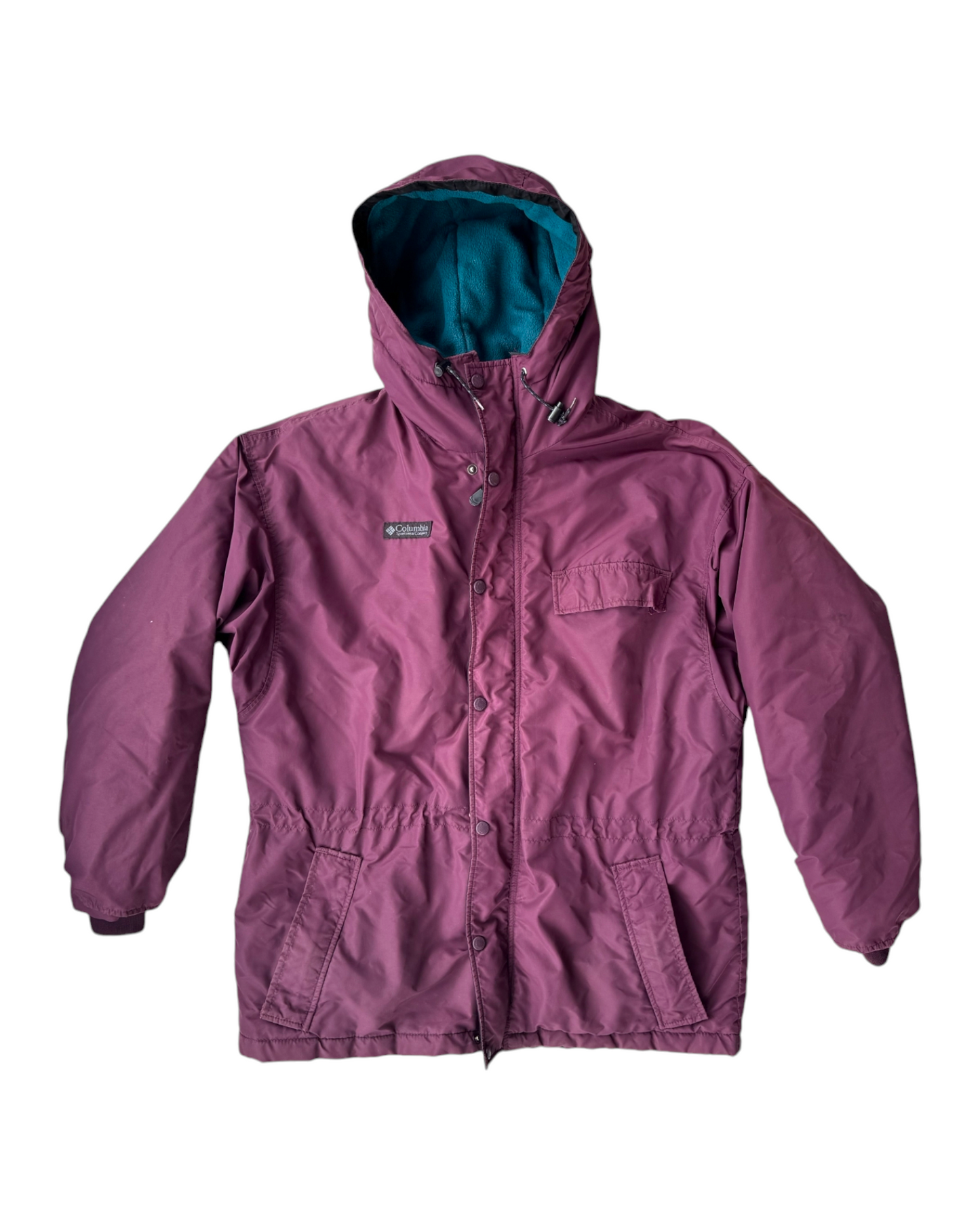 COLUMBIA WINE COLOR SPORT JACKET