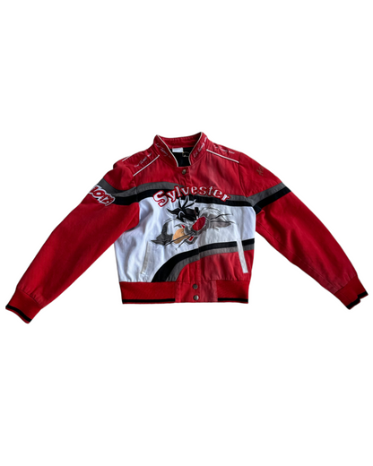 1990'S SILVESTER BY LOONEY TUNES RIDER JACKET