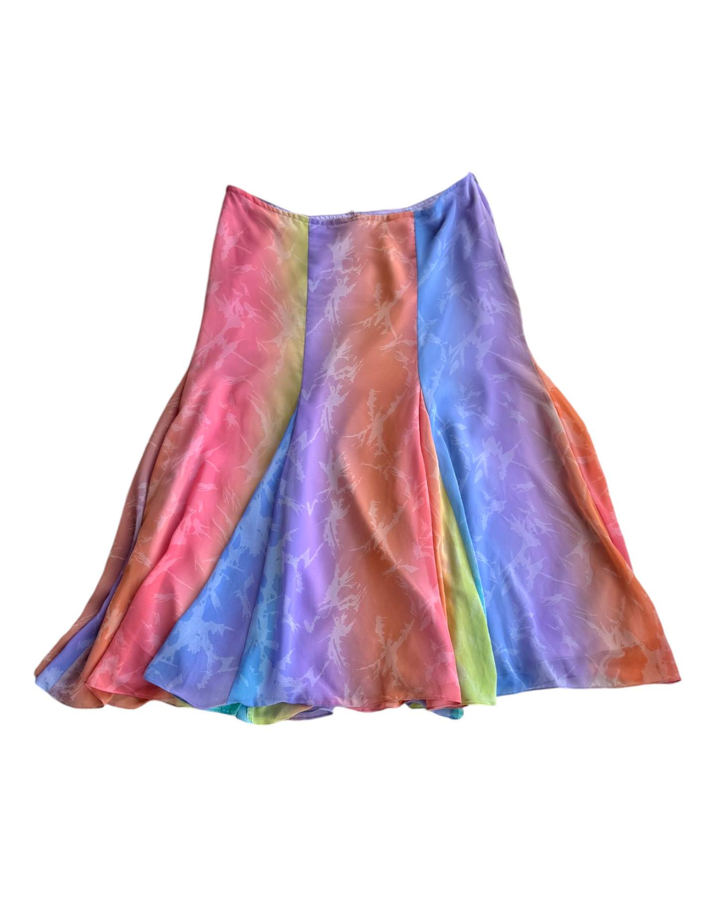 2000'S FAIRY RAINBOW MESH SKIRT