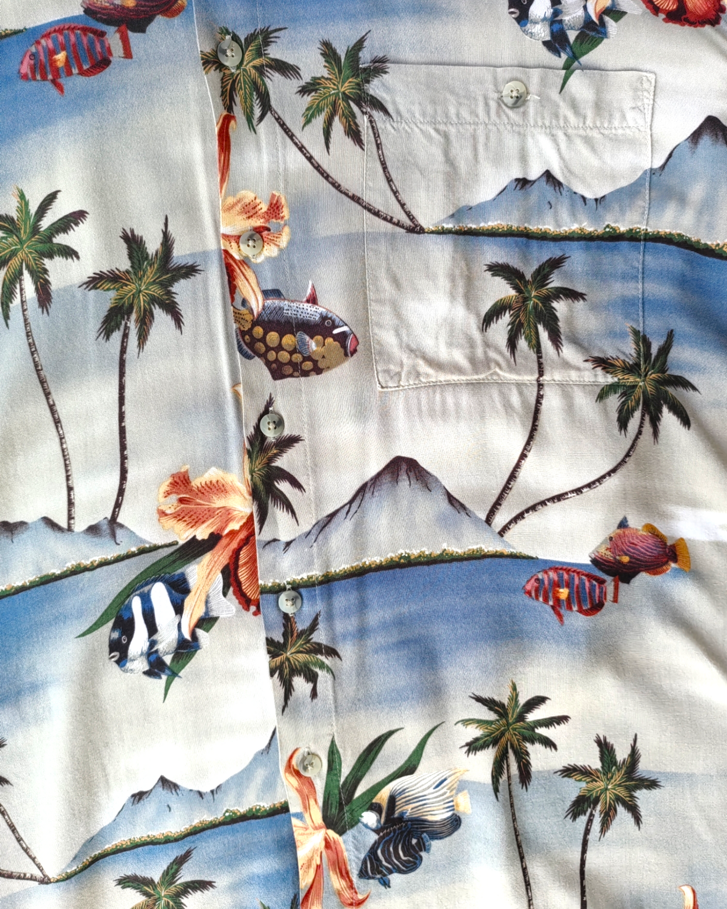 1990S PIERRE CARDIN TROPICAL SHIRT