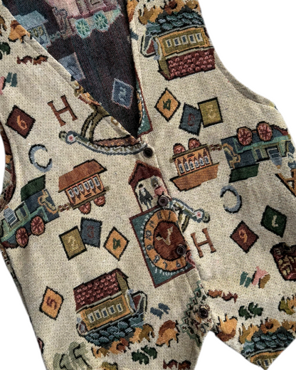 1990´S HANDMADE TOY VEST