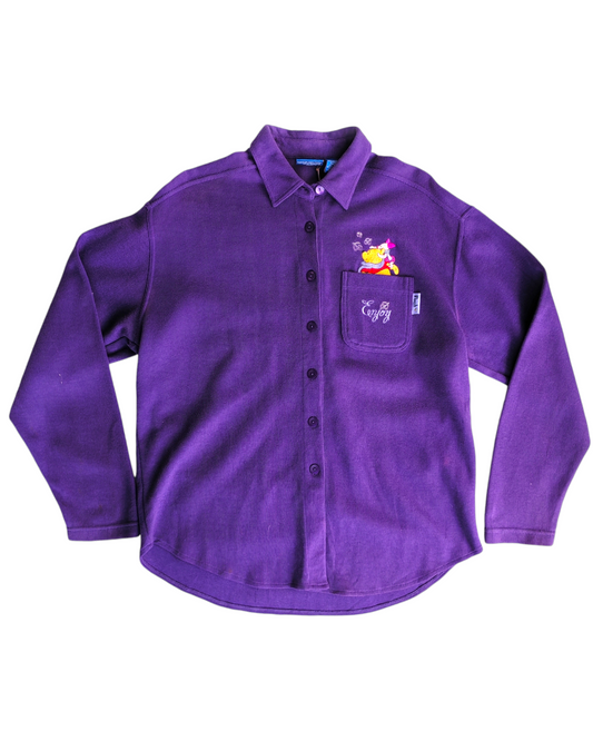 1990S POOH PURPLE SHIRT