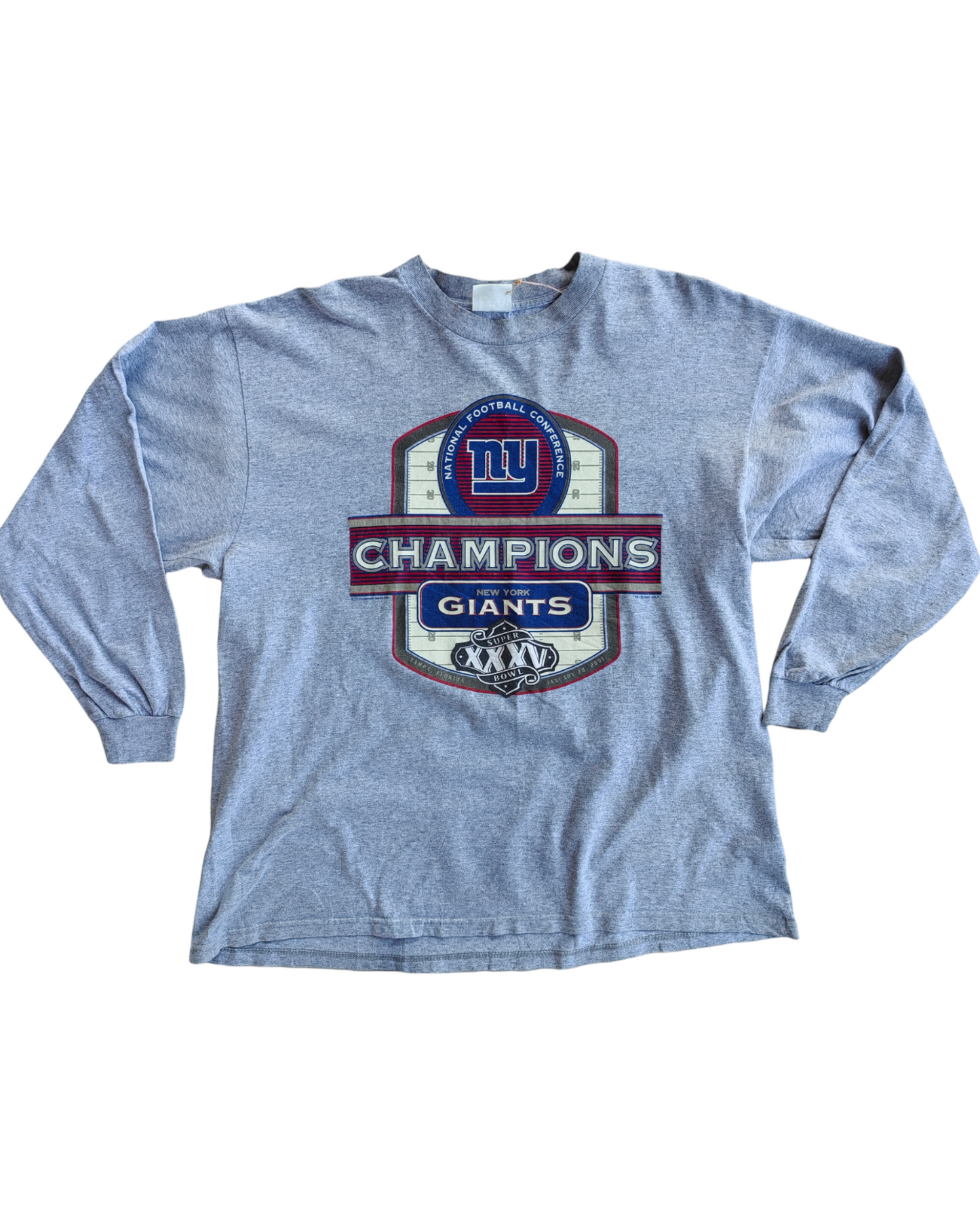 2000S NEW YORK GIANTS NATIONAL FOOTBALL TSHIRT