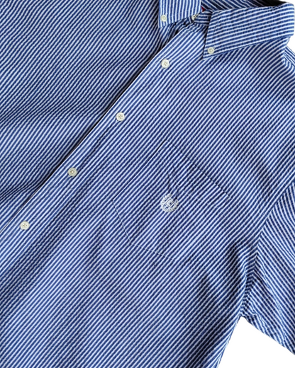 2000S CHAPS BLUE STRIPPED SHIRT