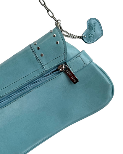 1990'S RINA RICH BLUE MINI BAG