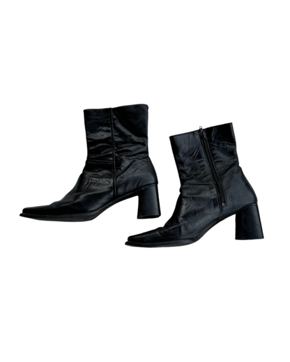 1990´S X GIRL BLACK BOOTS