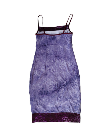 1990S TIE DYE SEQUINS DRESS