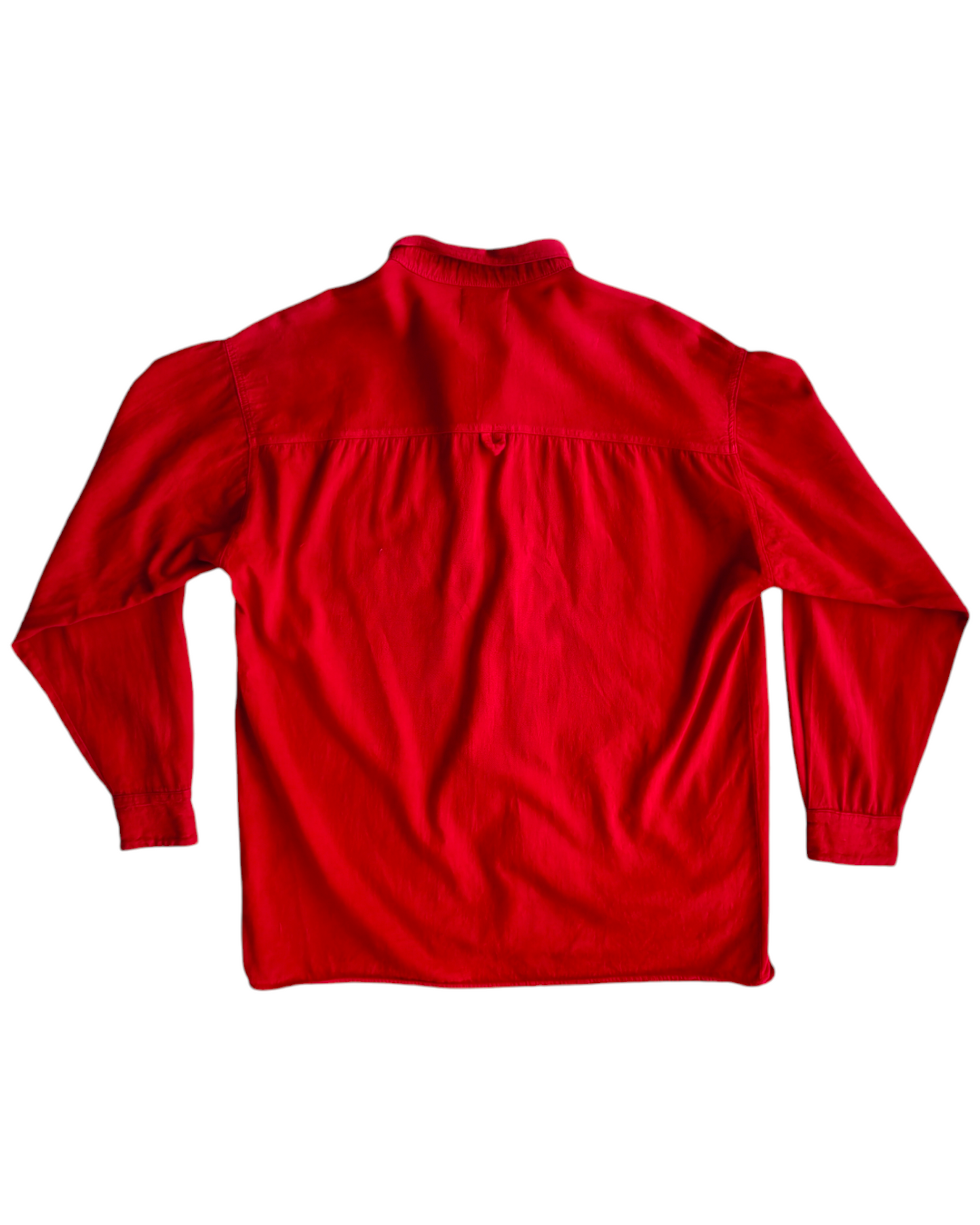 1990'S TOMMY HILFIGER RED SHIRT