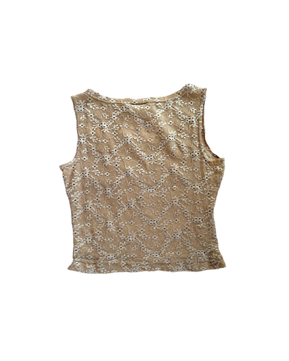 1990S A. BYER BEIGE TOP