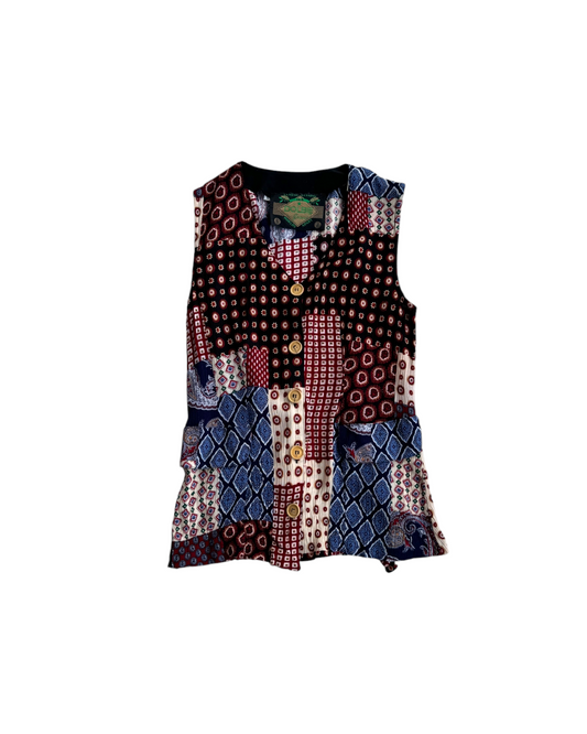 1990´S DOLBIE JEANS PATCHWORK BLOUSE