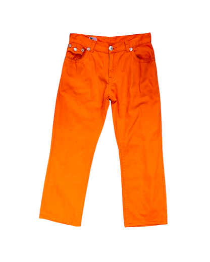 2000'S TRUE RELIGION L ORANGE JEANS