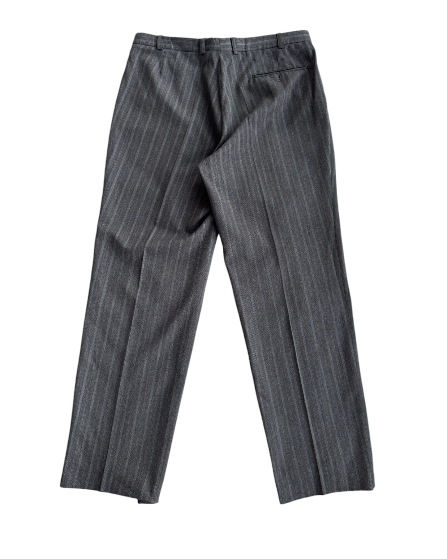 1990'S WILFRED GREY STRIPED PANTS