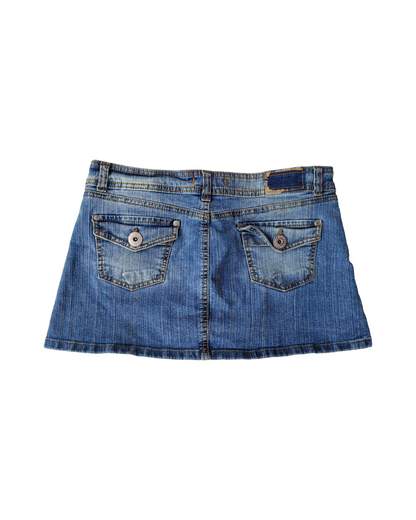 2000S SAVI JEANS M MINI SKIRT