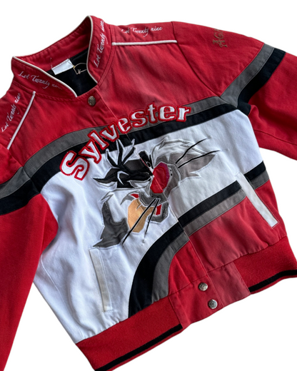 1990'S SILVESTER BY LOONEY TUNES RIDER JACKET