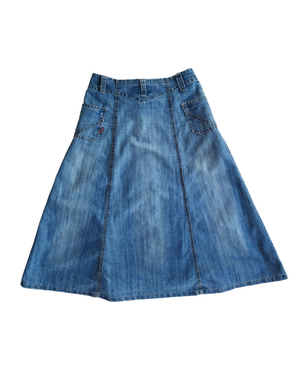 1990s FERISA DENIM LARGE SKIRT