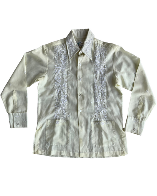 1960s DAFODIL BUTTON UP