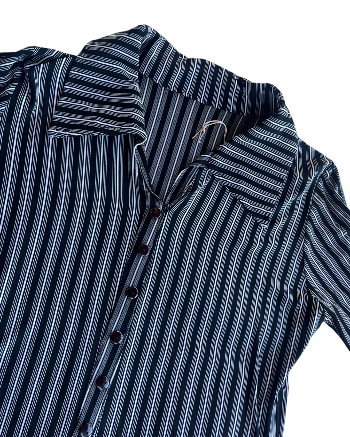 2000s STRIPED BLOUSE