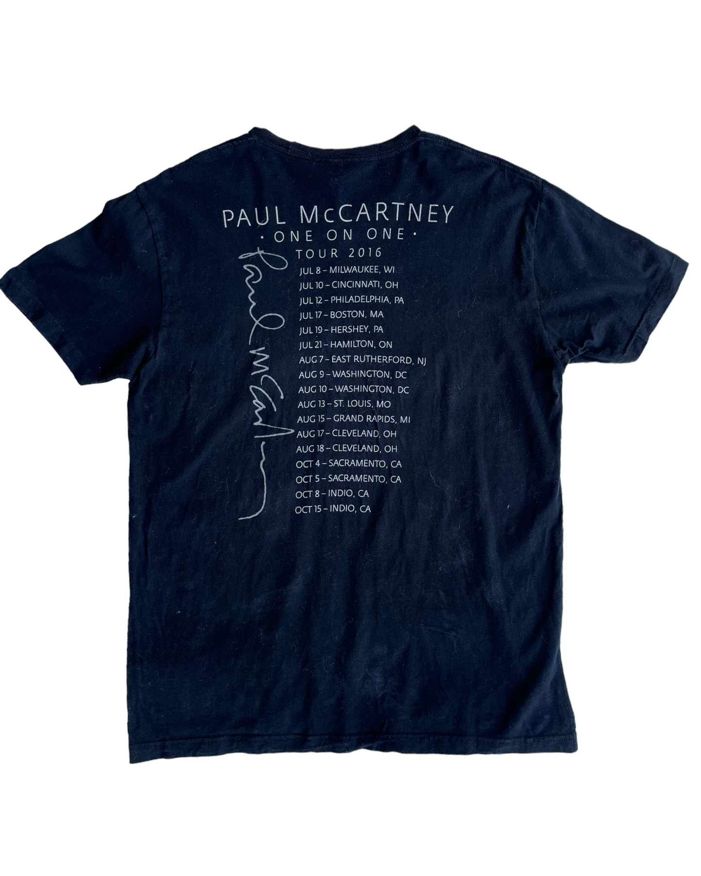 2016 PAUL MACCARTNEY TOUR TSHIRT