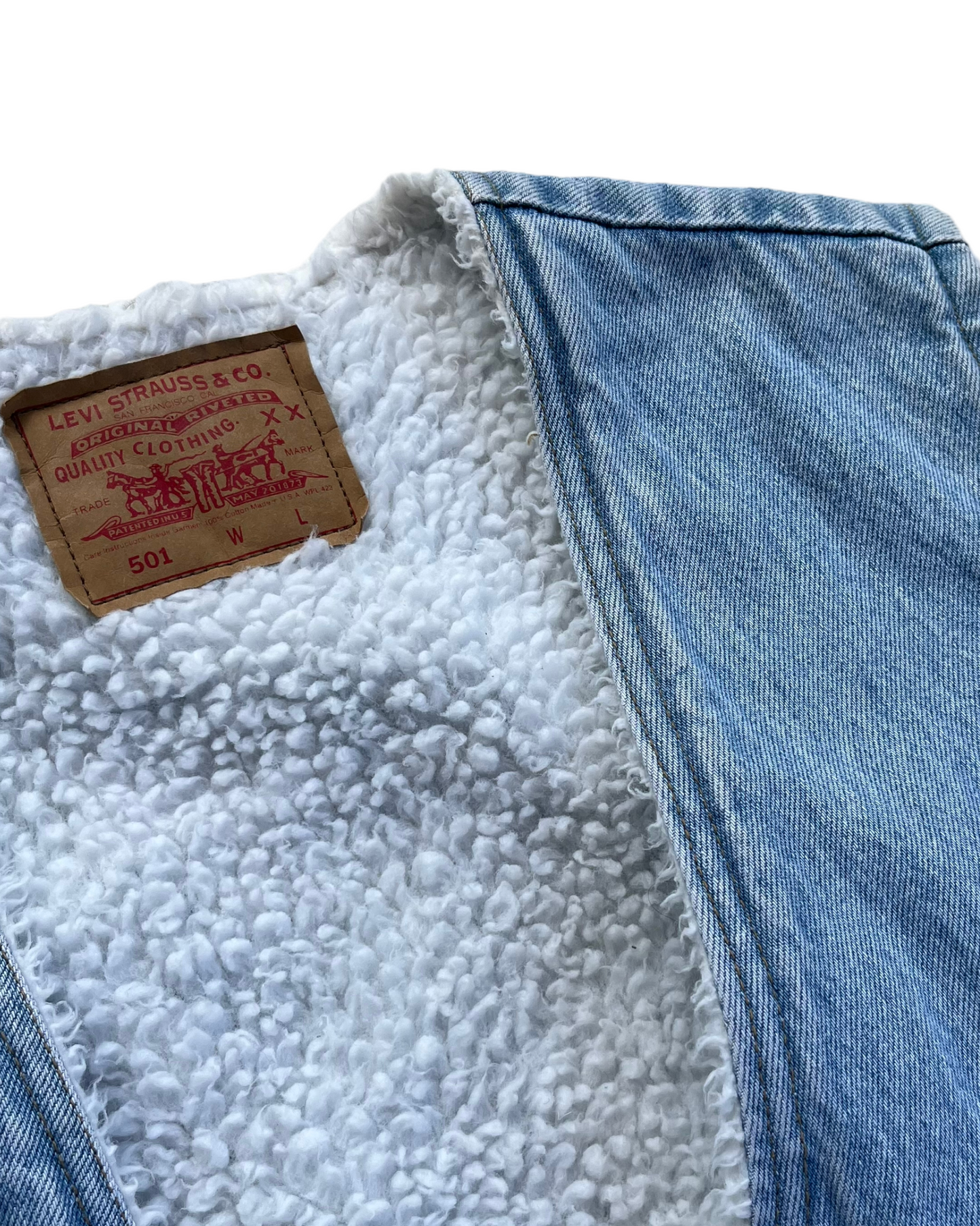 1990s LEVI STRAUSS DENIM VEST