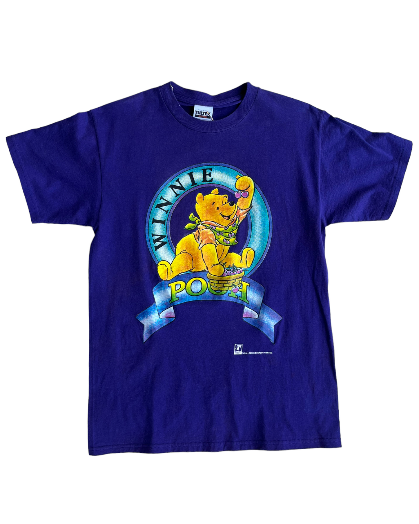 1990S WINNIE POOH PURPLE TSHIRT